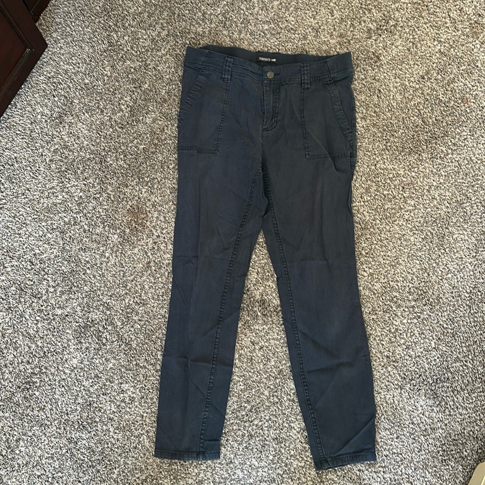 Toad and co earth works pant size 10 blue